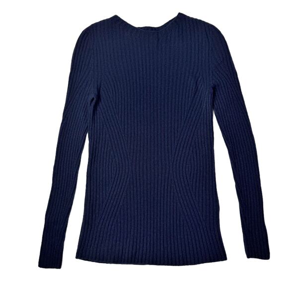 Banana Republic Filpucci Seamless Crew Sweater size XS Fine Knit Wool/Cashmere - Picture 5 of 10